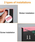 Sleek Finger Edge Pull 8 Pack Hidden Drawer Handles Modern Curved Aluminum Alloy Invisible Cabinet Pulls 150mm Pink Installation