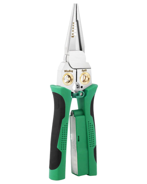 8 In 1 Wire Strippers With Voltage Tester And Cable Cutter Plier Twister Crimper Multifunctional Tool for AWG 10-18