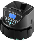 Coin Counter And Sorter With Intuitive Display, Fast 300 Coins Per Minute, 5 Coin Tubes And 5 Trays, Wrapper Ready Coin Sorting Machine