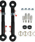 Jeep JK Front Swaybar Quick Disconnect System With Stainless Steel Tapered Mounting Posts And Self Aligning Bushings