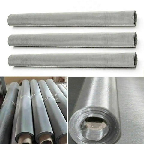 Pro Grade 304 Stainless Steel Woven Wire Mesh Screen Built Tough For Filtration And Screening 200 Mesh 75 Micron rolls
