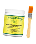 Pro Grade Bonsai Cut Paste Pruning Sealant With Brush For Tree Wound Repair And Grafting, Portable Wound Filler For Shrubs And Fruit Trees, Rain Resistant And Easy To Apply. 100g jar and brush