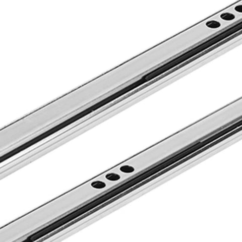 Smooth Gliding Cold Rolled Steel Drawer Slide Rail For Cabinets And Furniture Ball Bearing Mechanism Whisper Quiet Operation Heavy Duty 15-20kg