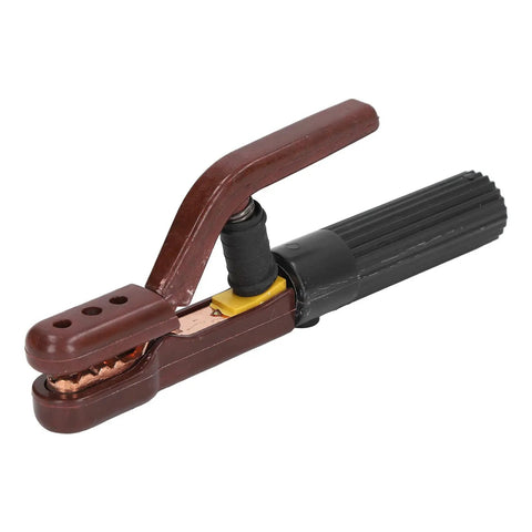 Professional FTVOGUE Welding Clamp Electric Pliers With Copper Electrode Holder side view showcasing copper contact and insulated handle