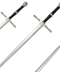 41 Inch Medieval Foam Long Sword For Cosplay And LARP Halloween Costume Silver Safe Foam Blade 31 Inch Blade With 7 Inch Guard Perfect For Dress Up And Role Play