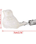 Clip On Tablecloth Weights Set Of Four Heavy Duty Cast Iron Bird Weights With Stainless Steel Clips Windproof Waterproof