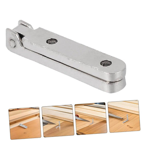 12 Pack Zinc Alloy Miniature Hinges 90 Degree Silver Jewelry Box Hardware Small Decorative Cabinet Hinges For Wooden Furniture Treasure Chest Durable Heavy Duty Minimalist Design Easy Install Boss Level Quality showcasing silver hinge and installation examples on wooden surfaces.