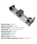 Heavy Duty Linear Rail Motor Kit With Ball Screw Sliding Table SFU1605 And Nema23 Motor, precision CNC X Y Z axis motion stage