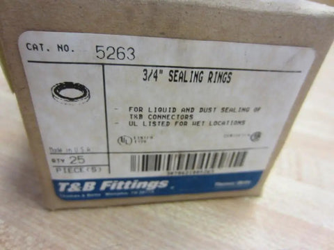 Dang Solid 316 Stainless Steel Retainer Liquidtight Sealing Gasket For Size Three Quarter Conduit Runs packaging with details.