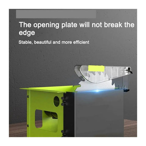 3500W Dust-Free Table Saw For Woodworking All-In-One Desktop Electric Saw With 2580W Rated Power showing cutting edge feature