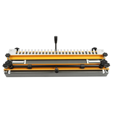Pro Level 24 Inch Dovetail Jig Kit for Dead Nuts Accurate Woodworking Joints, features heavy duty aluminum rail and corrosion resistant steel.