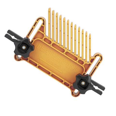 Top Shelf Stackable Kickback Buster Featherboard For Table Saws And Router Tables Heavy Duty Polypropylene wood safety tool large view
