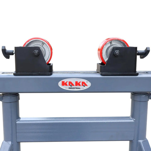 Rock Solid Heavy Duty Adjustable Pipe Roller Stand Built Tough For Welding Fabrication And Fit Up Projects Handling Up To 1100 Lbs Like A Champ With Smooth Rolling Wheels For Easy Material Movement