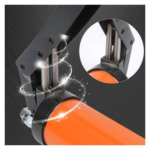 Beefed-Up Manual Oiling Gun With Pistol Grip 10,000 PSI High Pressure Grease Gun 600cc Capacity Double Piston System close-up