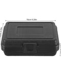 Three Piece Compact Dark Hardshell Toolbox Set Featuring Heavy Duty Waterproof Design For Engineers And Mechanics, 16cm