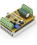 380W Three-Phase DC Brushless Motor Speed Controller Sensorless Hall-Less PWM 6.5 To 50V With Terminal Blocks, top view