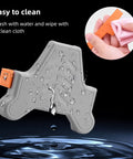 Propeller Holder And Strap Guard Stabilizer For Mini 3 And Mini 3 Pro Drones showing water-resistant orange design for easy cleaning