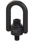 Bolt On Hoist Ring With One Half By Thirteen Inch Thread 2250 Pound Working Load Limit 360 Degree Swivel 180 Degree Pivot, side view