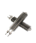 Top Shelf Square Fin Heater 230V 40x80mm Stainless Steel Electric Oven Heating Element with fins for efficient heat circulation.