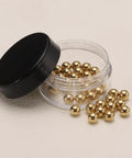50 Pcs 5 Mm H62 Brass Bearing Balls Set G200 Precision Balls For Bearings Wear Resistant Corrosion Resistant Brass Balls With Smooth Finish