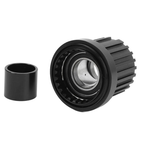 12 Speed Freehub Body MS048 With 15mm Aperture For 12mm Thru Axle Or 5mm Quick Release part in black aluminum alloy