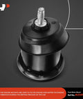 Front view of engine mount from 4 Piece Engine And Transmission Mount Kit For Chevrolet Traverse 2009 2017 GMC Acadia 2009 2016 Buick Enclave Saturn Outlook 2009 2010 3.6L V6 Automatic Replacement For OEM 215147744 25840450 Easy Install Drop In.