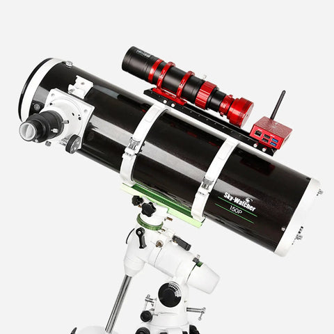 Rock Solid Astronomical Guider With Smooth Focusing And Reliable Guiding For 50ED 50/240 F4.8 attached to a telescope setup