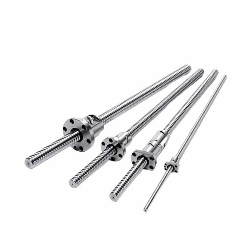 Beefy Ball Screw Nut End Machined Housing For CNC Machines And 3D Printers Ball Screw DFU4010 2000mm End Processing C5 Carbon Steel
