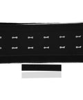 Heavy Duty 125 Cm Neoprene Cable Management Sleeve Waterproof Wire Organizer For Home Office Desk Taming Messy Cords, black with slots