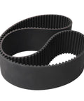 Heavy Duty 3 Inch HTD Drive Belt 141T 8MM Fits Harley Davidson Softail EVO 1990-2006 BDL Kit with ribbed surface.