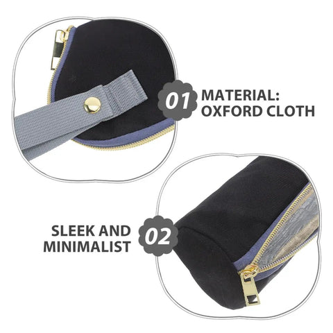 Legit Gotta Have 2 Piece Insulated Baby Bottle Carrier Tote With Stroller Hook Portable Nursing Milk Warmer Bag Waterproof Thermal Sleeve showing Oxford cloth material and sleek design.