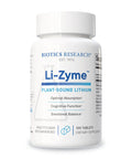 Li Zyme 50 Micrograms Lithium Whole Food Supplement For Brain Function Memory And Mood Support bottle, 100 tablets, front view