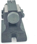 Front view of Heavy Duty Adjustable Tailstock For Regular And Tilting Rotary Tables With Hardened Precisely Ground Points
