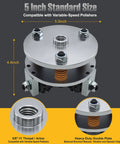 5 Inch Bush Hammer Plate For Stone And Concrete Coating Removal And Surface Roughening CSP 4 5 Anti Slip Floor Prep