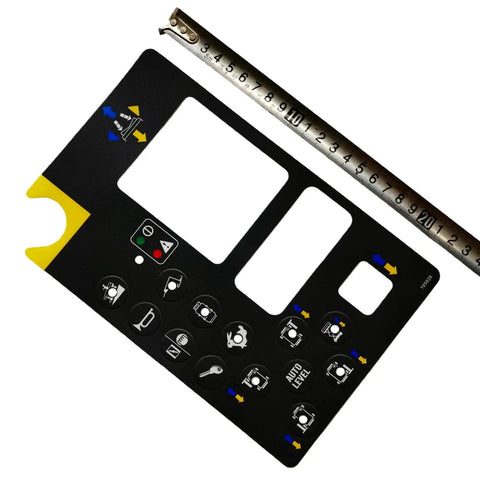 Top Shelf Heavy Duty Replacement Decal For Genie Scissor Lift Platform Control Panel 82417 82417GT No Sweat Upgrade For Gs3384 Gs3390 Gs439 Essentials