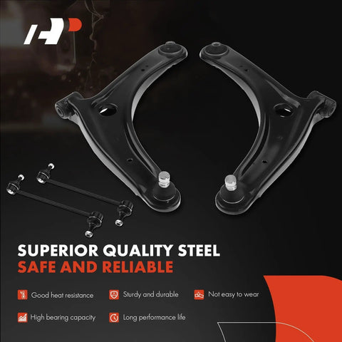 Front Steering Suspension Kit 8 Piece Beef Up Your Ride For Mitsubishi Outlander 2007-2017 And Lancer 2009-2013 steel parts