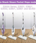 Six Pack Replacement Steam Mop Pads For Shark Steam Pocket Mops Compatible With S3500 Series And Related Models Display