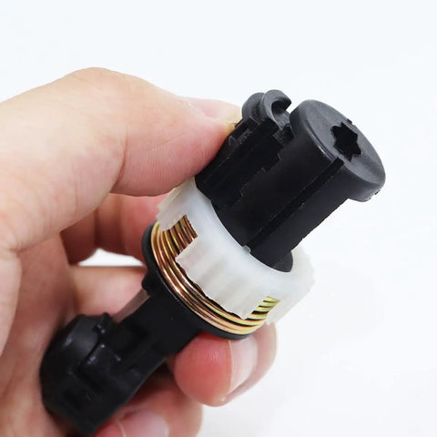 Automatic Transmission Range Selector Lever Cable Gearbox Linkage End Adjuster Connector For Cadillac ATS 2013 2014 2015 2016 2017 2018 2019 Replace 23325157 23199239 Durable Beefy Built For Quick Install Long Lasting Performance close-up view showing connector structure
