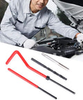 M4x0.7 Thread Repair Kit 30 Piece Stainless Steel Inserts Set With Twisted Drill Tap Wrench And Breaker For Aluminum And Soft Metals High Strength Wear Resistant Female Thread Repair, mechanic using repair tools