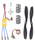 A2212 1400KV Brushless Drone Motor With 30A ESC Kit For 2 3S LiPo Batteries high-speed output efficient power components