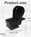 Bike Light Mount And Flashlight Holder For Handlebar Quick Release Universal Adapter For Trek Bontrager Mounts size details