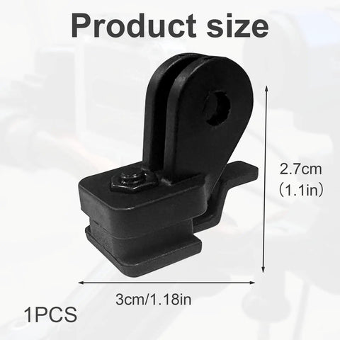Bike Light Mount And Flashlight Holder For Handlebar Quick Release Universal Adapter For Trek Bontrager Mounts size details