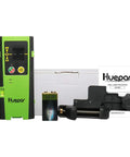 Laser Receiver For Green And Red Beams With Pulse Mode Only, 200 Ft Range, Three Sided LED Display, Clamp Included, detector and manual