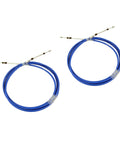 33C Throttle And Shift Remote Control Cable Kit For Yamaha Outboard Engine Boat Steering System Blue 16 Foot 2 Piece