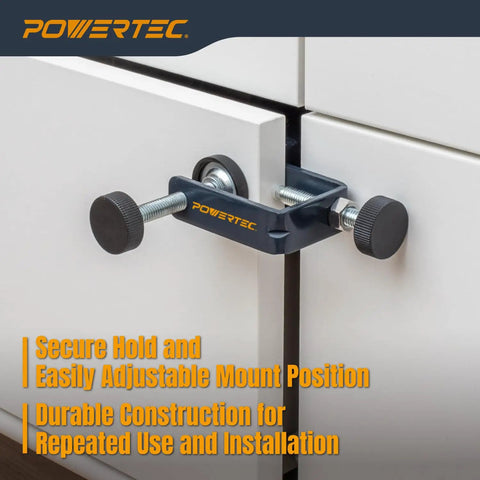 Drawer Front Installation Clamps Adjustable Cabinet Face Clamp Set for Quick Mounting and Precise Alignment in Woodworking