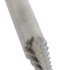Close-up of SM-2 shape from 8 Piece Pro Grade Carbide Burr Set For Metal Removal With 1/4 Inch Cutting Diameter And 1/4 Inch Shank