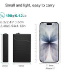 190g 12V Rechargeable 3000mAh Power Bank for LED Strips and Panels, CCTV Cameras, Amplifiers, and Telescopes with dimensions