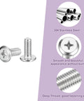 Heavy Duty M6 X 15mm Flat Phillips Head Machine Screws Built Dang Tough From 304 Stainless Steel for secure fastening.