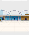 Illustration showing coverage of Budget Friendly Mesh WiFi System With Gigabit Speeds And WiFi 6 Plus Coverage Up To 4,500 Sq Ft