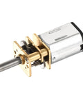 6V 15RPM Micro DC Gear Motor With Metal Gearbox, 10mm Output Shaft, 1 to 298 Reduction, 0.5W, Ideal For RC Cars, Robots, DIY Projects And Automation Ready To Use